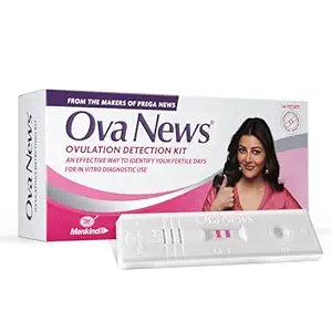 OVA NEWS OVULATION DETECTION KIT(IDENTIFY YOUR FERTILE DAYS 1*6 TEST KIT - ANJANI MEDICAL