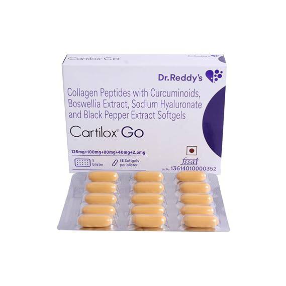 Cartilox Go Softgels Capsule 15's - ANJANI MEDICAL