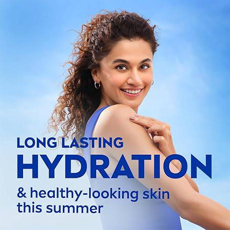 NIVEA Aloe Hydration Body Lotion 600 ml | 48 H Moisturization | Refreshing Hydration | Non Sticky Feel | With Goodness of Aloe Vera For Instant Hydration In Summer | For Men & Women - ANJANI MEDICAL