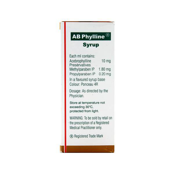 AB PHYLLINE SYRUP 100ML - ANJANI MEDICAL