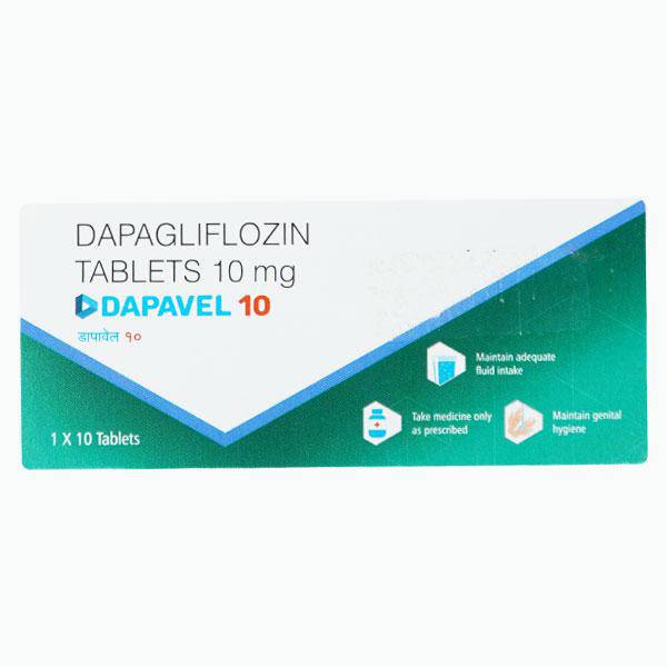 DAPAVEL 10 Tablet 10's - ANJANI MEDICAL