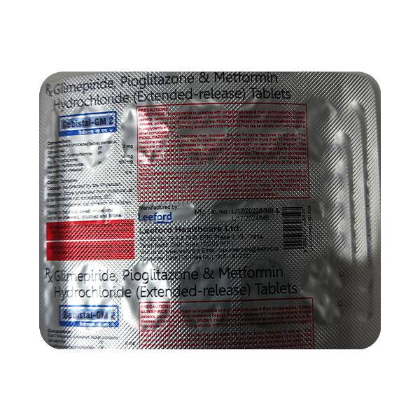 DEBISTAL GM 2 Tablet 10's - ANJANI MEDICAL