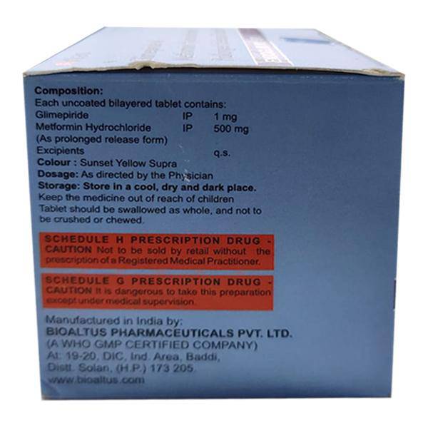ENDOGLIM M1 500 Tablet 15's - ANJANI MEDICAL
