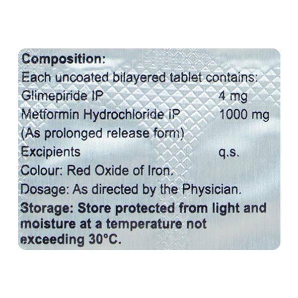 ENDOGLIM M4 Tablet 15's - ANJANI MEDICAL