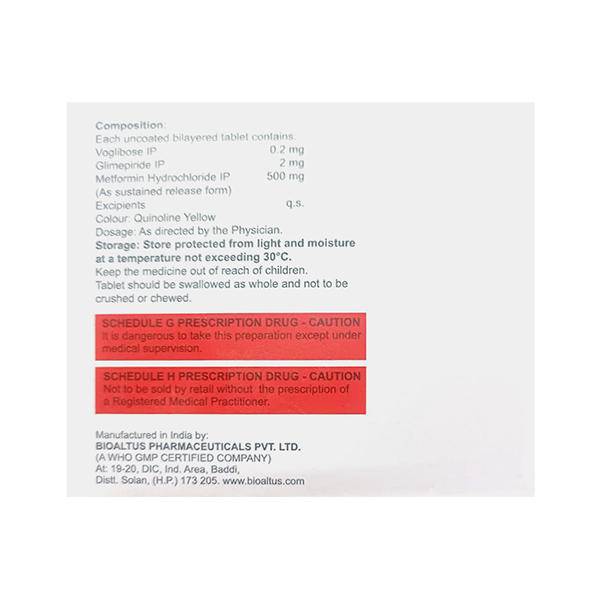 ENDOGLIM TRIO 2.2 Tablet 15's - ANJANI MEDICAL