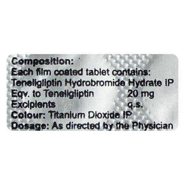 ENDOGLIPT 20mg Tablet 10's - ANJANI MEDICAL