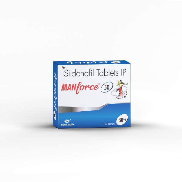 Manforce 50 Tablet 9's - ANJANI MEDICAL