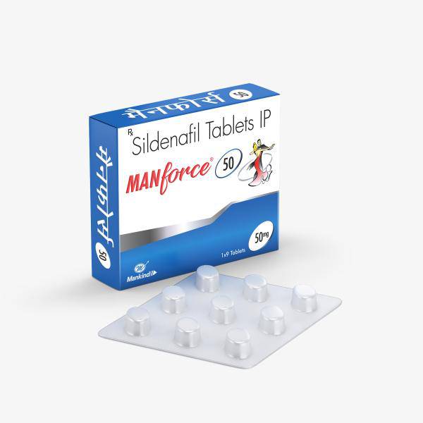 Manforce 50 Tablet 9's - ANJANI MEDICAL