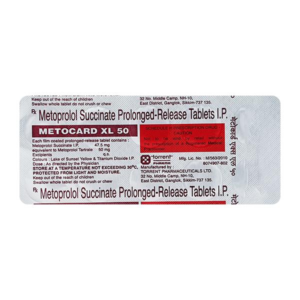 METOCARD XL 50 - ANJANI MEDICAL