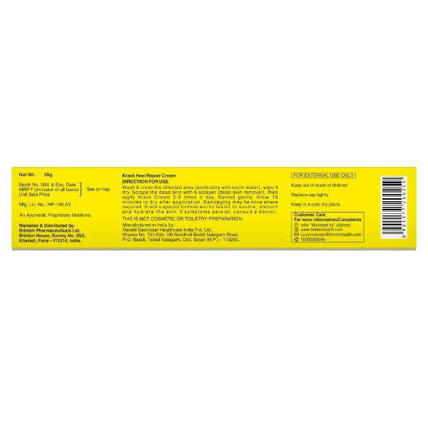 Krack Heel Repair Cream 25 gm - ANJANI MEDICAL