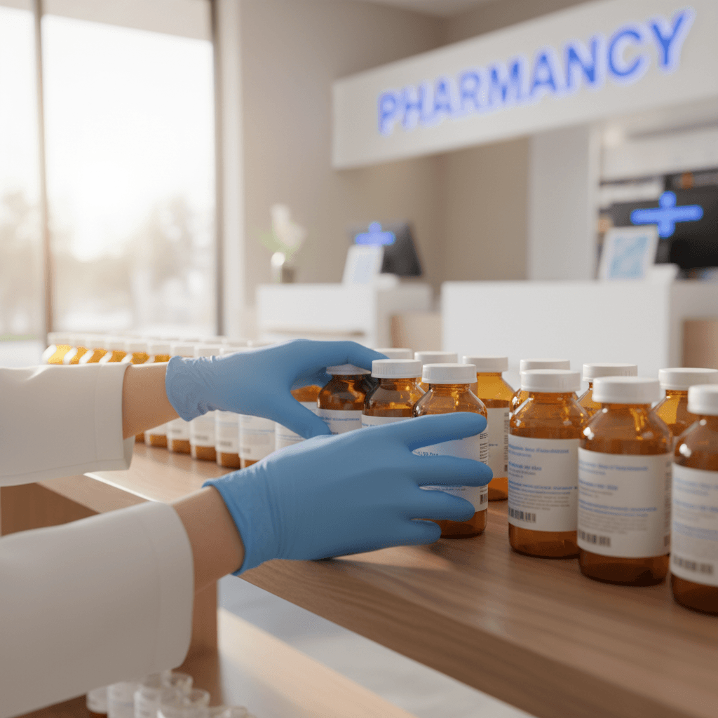 Prescription medicines dispensed with care at Anjani Medical