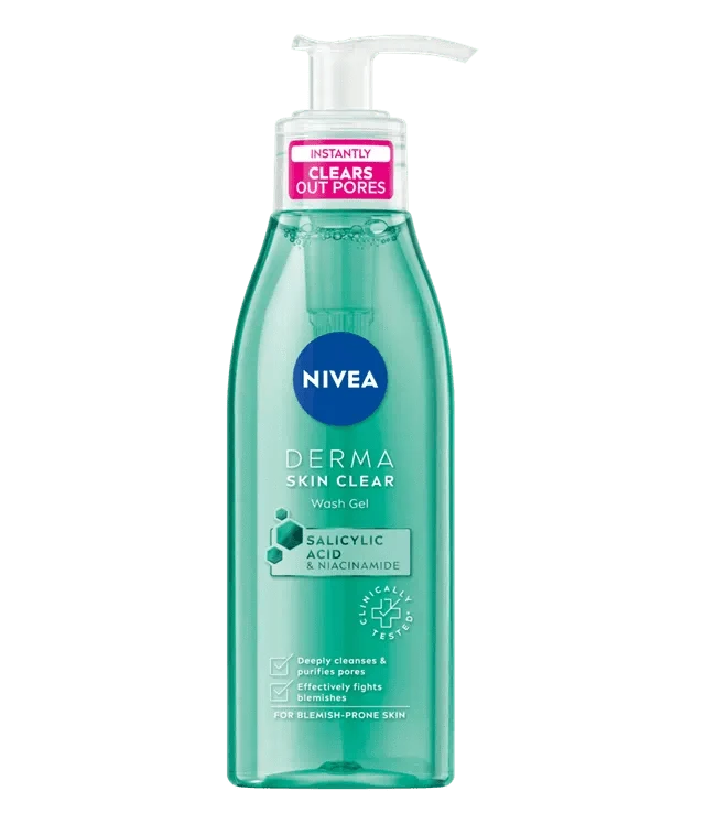 NIVEA Derma Skin Clear Wash Gel - ANJANI MEDICAL