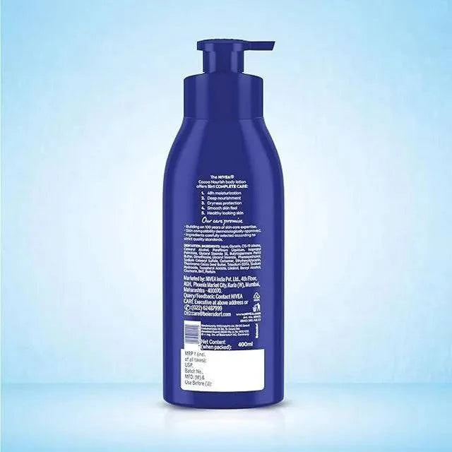 NIVEA COCOA NOURISH OIL BODY LOTION    400ml - ANJANI MEDICAL