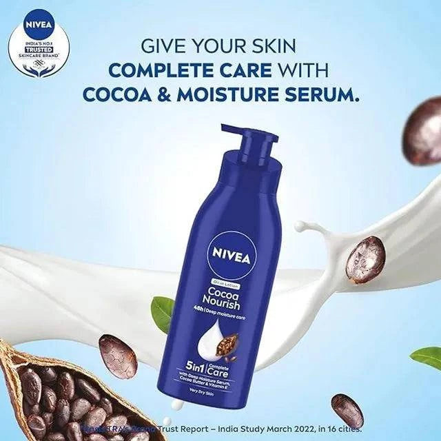 NIVEA COCOA NOURISH OIL BODY LOTION    400ml - ANJANI MEDICAL