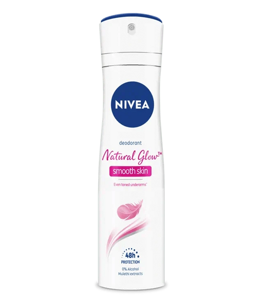 NIVEA Natural Glow Smooth Skin Deodorant Spray  150 ml - ANJANI MEDICAL