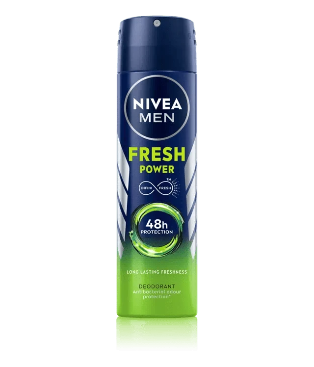 NIVEA Men Fresh Power Deodorant Spray - ANJANI MEDICAL