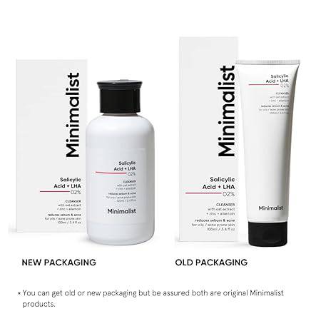 Minimalist 2% Salicylic Acid Face Wash For Oily Skin | Sulphate free, Anti Acne Face Cleanser With LHA & Zinc For Acne or Pimples | For Women & Men | 100 ml - ANJANI MEDICAL