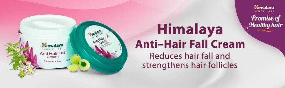 Himalaya Anti-Hair Fall Cream | Reduces Hair Fall & Improves Hair Conditioning | Non Sticky Oil Replacement Hair Cream | With Bhringraja & Amla | For Women & Men | 100ml - ANJANI MEDICAL