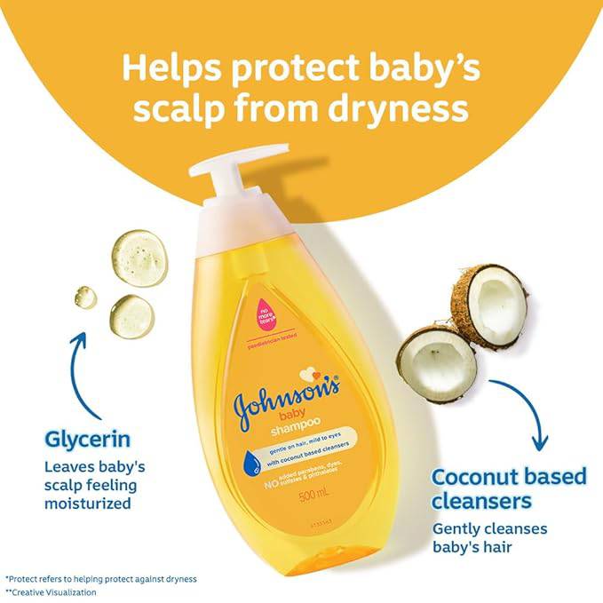 Johnson's Baby No More Tears Shampoo, 100ml (Transparent) - ANJANI MEDICAL