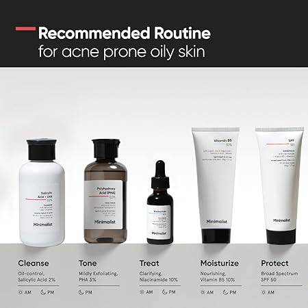 Minimalist 2% Salicylic Acid Face Wash For Oily Skin | Sulphate free, Anti Acne Face Cleanser With LHA & Zinc For Acne or Pimples | For Women & Men | 100 ml - ANJANI MEDICAL