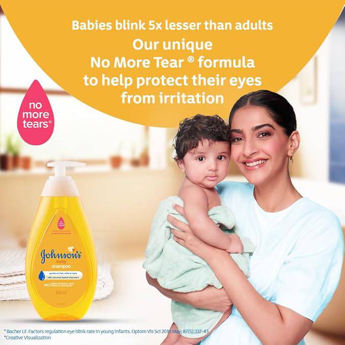 Johnson's Baby No More Tears Shampoo, 100ml (Transparent) - ANJANI MEDICAL