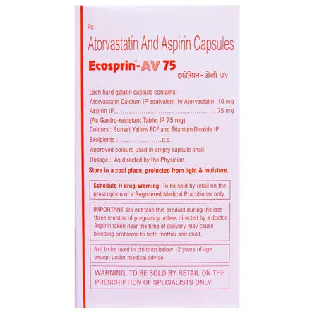 ECOSPRIN-AV 75 - ANJANI MEDICAL