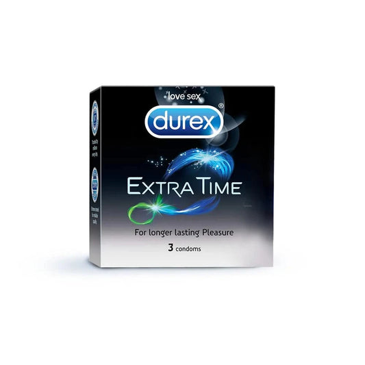 Durex Extra Time - 3 Condoms - ANJANI MEDICAL