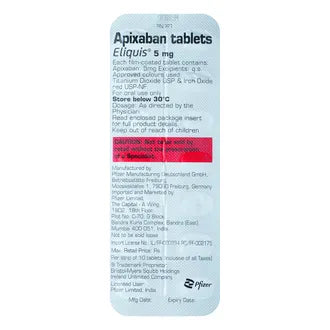 ELIQUIS 5MG - ANJANI MEDICAL