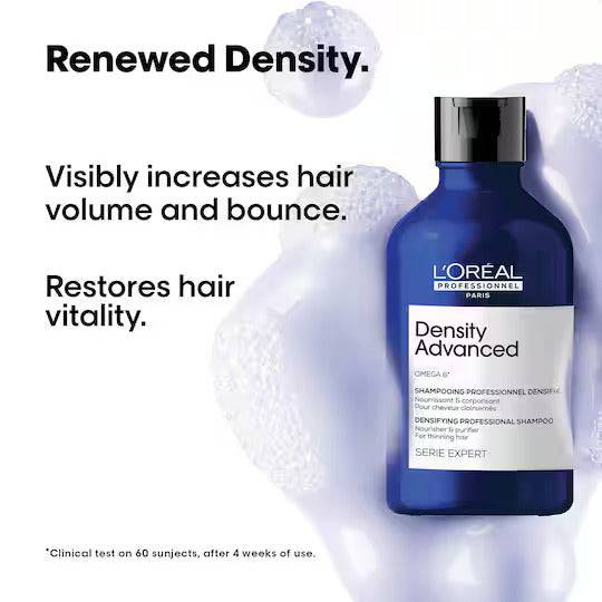 L’Oréal Professionnel Density Advanced Shampoo for Thinning Hair (300 ml) Visibly Increases Volume - ANJANI MEDICAL