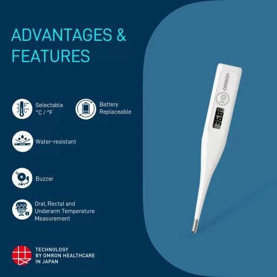 Omron Electronic Thermometer MC 246 - ANJANI MEDICAL