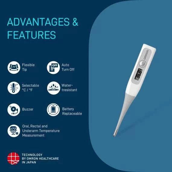 Omron MC 343 digital thermometer - ANJANI MEDICAL