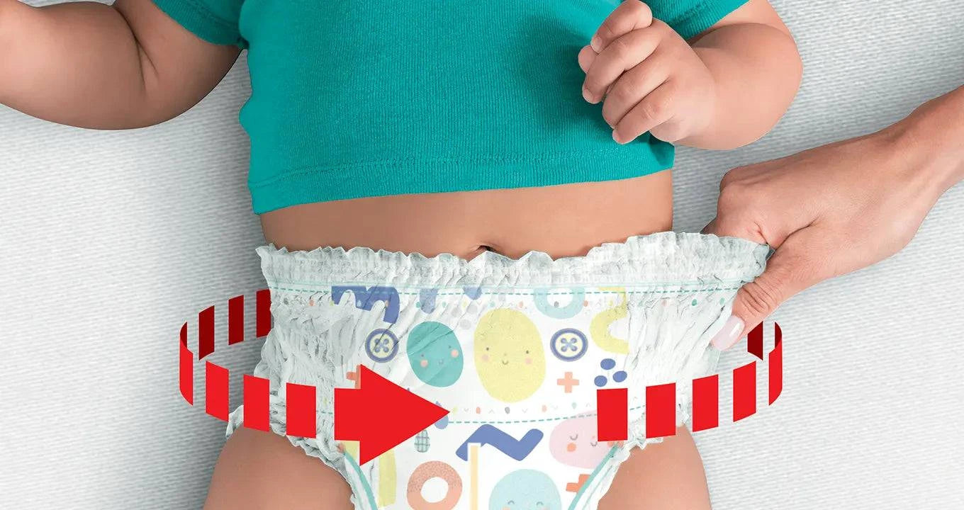 Pampers Active Baby Taped Diapers, Extra Large size diapers, (XL) 32 count, taped style custom fit - ANJANI MEDICAL