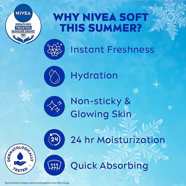 Nivea Soft Light Moisturiser 100 ml - ANJANI MEDICAL