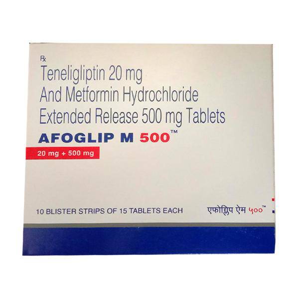AFOGLIP M 500 Tablet 15's - ANJANI MEDICAL