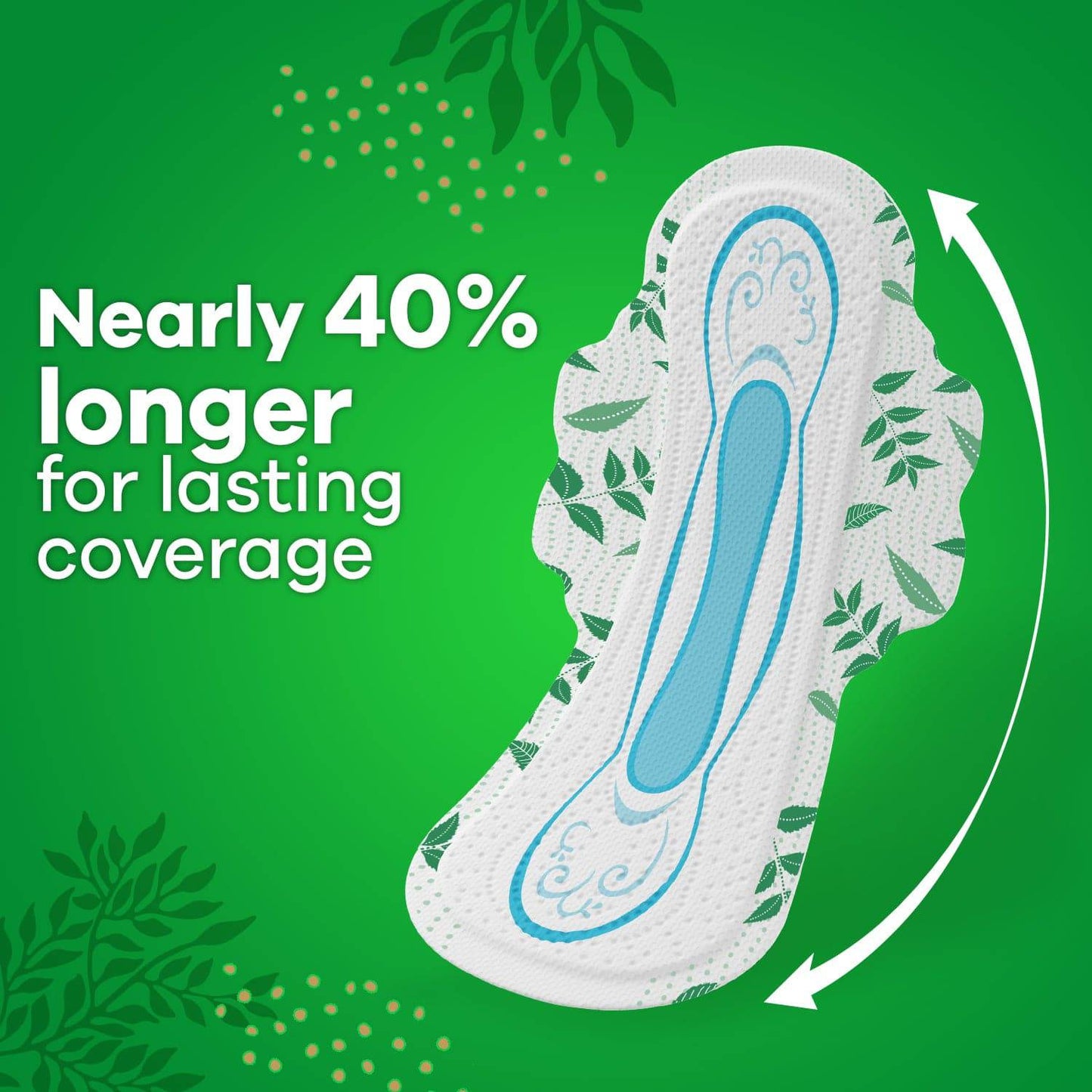 Whisper Ultra Clean Sanitary Pads for Women|60 thin Pads|XL+|Hygiene & Comfort|Soft Wings|Dry top sheet|Suitable for Heavy flow|Odour free|31.7 cm Long|With disposable wrap - ANJANI MEDICAL