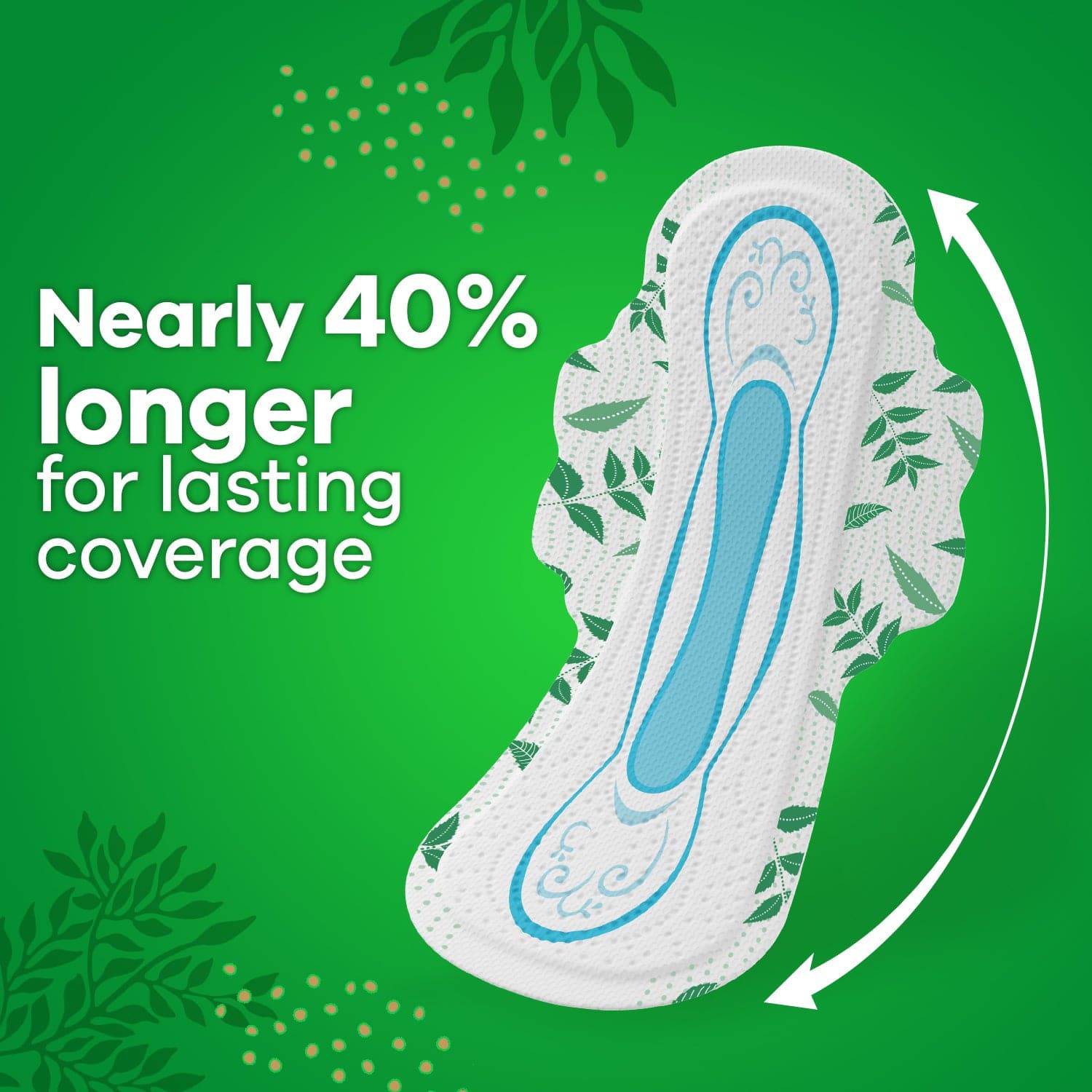 Whisper Ultra Clean Sanitary Pads for Women|60 thin Pads|XL+|Hygiene & Comfort|Soft Wings|Dry top sheet|Suitable for Heavy flow|Odour free|31.7 cm Long|With disposable wrap - ANJANI MEDICAL