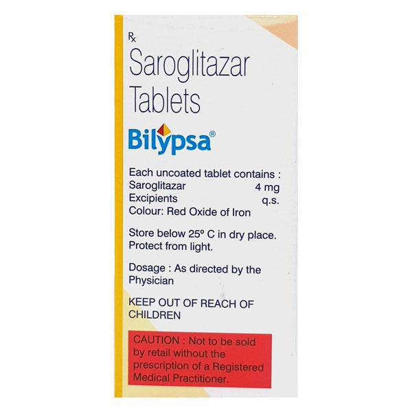 Bilypsa 4 mg Tablet 45'S - ANJANI MEDICAL