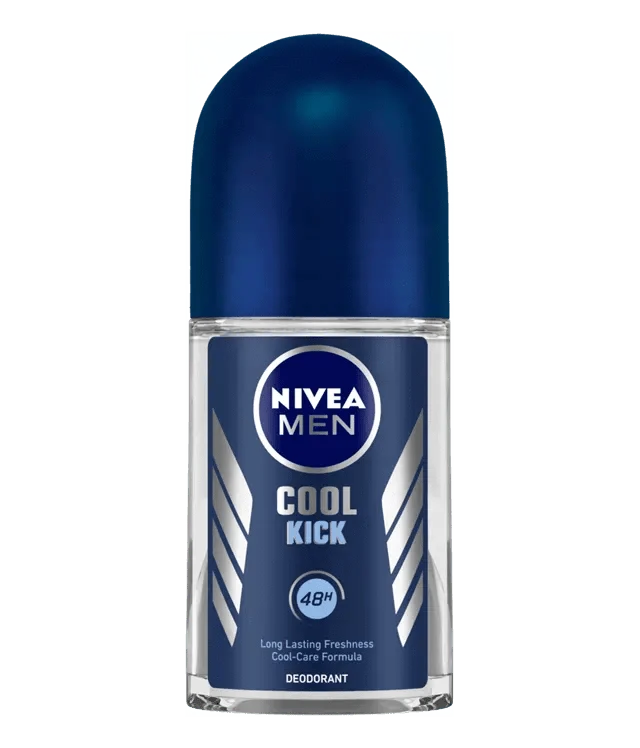 NIVEA Men Cool Kick Deo Roll On     50ml - ANJANI MEDICAL