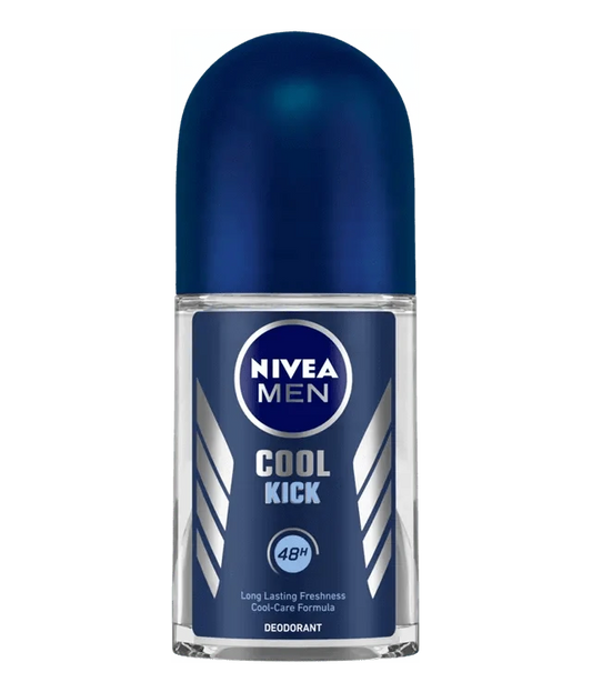 NIVEA Men Cool Kick Deo Roll On     50ml - ANJANI MEDICAL