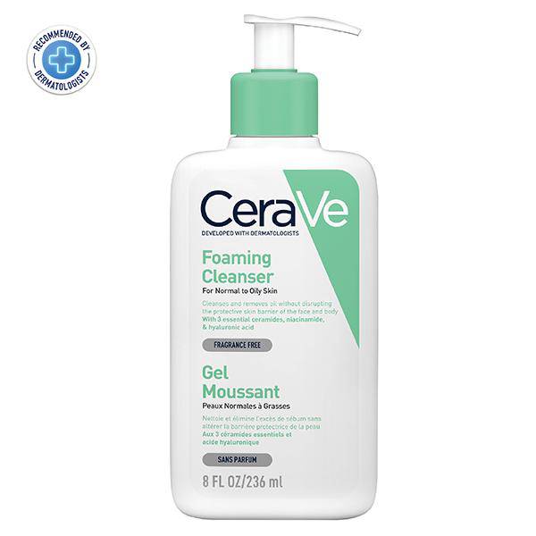 CeraVe Foaming Cleanser For Normal To Oily Skin 236 ml - ANJANI MEDICAL