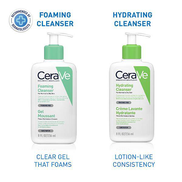 CeraVe Foaming Cleanser For Normal To Oily Skin 236 ml - ANJANI MEDICAL