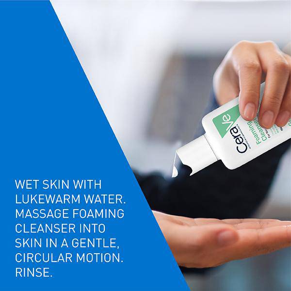 CeraVe Foaming Cleanser For Normal To Oily Skin 88 ml - ANJANI MEDICAL