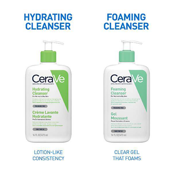 CeraVe Hydrating Cleanser For Normal To Dry Skin 473 ml - ANJANI MEDICAL