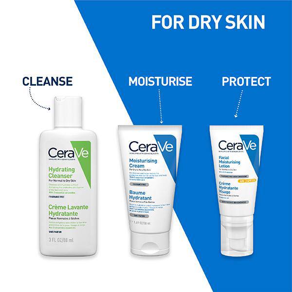 CeraVe Hydrating Cleanser For Normal To Dry Skin 88 ml - ANJANI MEDICAL