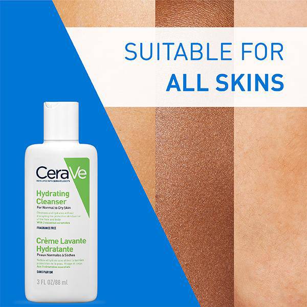 CeraVe Hydrating Cleanser For Normal To Dry Skin 88 ml - ANJANI MEDICAL