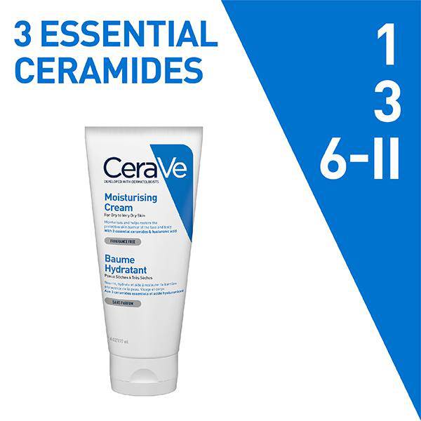 CeraVe Moisturising Cream For Dry To Very Dry Skin 177 ml - ANJANI MEDICAL