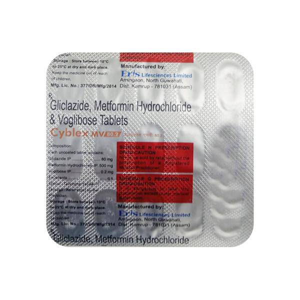 Cyblex MV 80.2mg Tablet 15'S - ANJANI MEDICAL