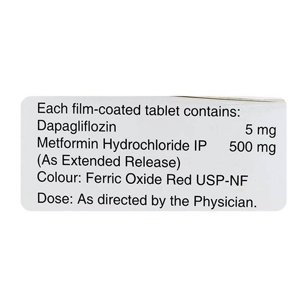 DAPARYL M 5/500 Tablet 10's - ANJANI MEDICAL