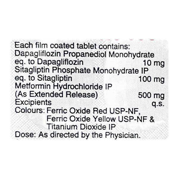 DAPAVEL TRIO 500 Tablet 10's - ANJANI MEDICAL