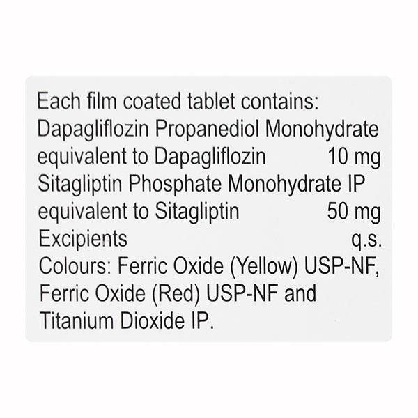 DAPEFY S 10/50 Tablet 15's - ANJANI MEDICAL